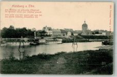 04895 O7906 Mühlberg , Elbe 1907 - Raddampfer Bodenbach