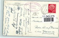 87459 W8962 Pfronten 1955 - Bergcafe Milchhäusl mit Stempel - AK