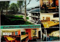 W6532 Oberwesel , Rhein Jugendgästehaus Lehrgangsstätte Innenaufnahmen Eingangshalle Werkraum Holz Hallenschwimmbad Schlafraum Speisesaal Jugendherberge