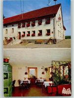 79777 W7899 Birkendorf , Schwarzw - Gasthaus Pension Zum Kreuz Innenaufnahme 2-Bildaufnahme