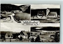 38707 W3396 Schulenberg im Oberharz - Talsperre Kirche Brücke