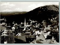 69198 W6905 Altenbach , Baden - Baustein für den Neubau der Kath. Kirche Blick über die Dächer von Altenbach