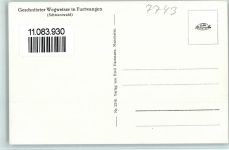 78120 W7743 Furtwangen im Schwarzwald - Geschnitzter Wegweiser