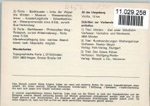 W4952 Porta Westfalica Wanderkarte Jugendherberge