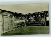 79400 W7842 Kandern - Pension Schloss Bürgeln Innenaufnahme Gemälde-Saal