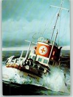 Motorrettungsboot "Borkum" AK Seenotrettung 1983