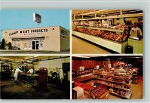 Eschbach Meat Products- Metzgerei, Tresen, Laden - USA Gardena Calif. Kaufhaus