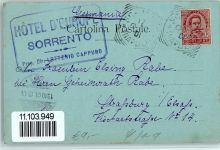 84011 Amalfi 1901 Mondschein Albergo della Luna