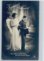 Serie 526-6 - Schutzengel mit dem Segenswunsch - Bibel lesen Konfirmation