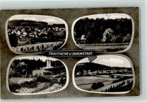 64367 W6109 Trautheim - Gesamtansicht Ortsansichten 4-Bildaufnahme