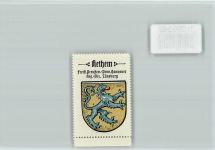 27336 W2818 Rethem (Aller) - Vignette Wappen Kaffee Hag ca 1920-1940