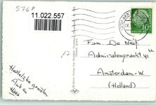 59846 W5768 Langscheid , Sorpesee - Sorpedamm