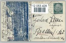 Ludwig Uhland GLCo Nr. 6498-5 AK Schriftsteller 1934