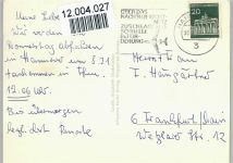 Kinder Puppenwagen Katze 1965 AK Waschfrau