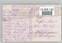 WK I - Serie Morgenrot 2917-4 - Soldaten mit Pferd - Verwundeter - Pferd