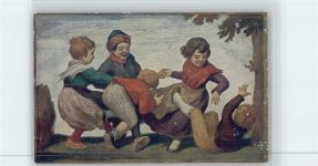 Jugend AK Kinderreigen Zumbusch, L. von Künstlerkarte