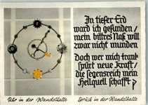 W6990 Bad Mergentheim Uhr in der Wandelhalle Uhr