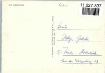 W6990 Bad Mergentheim Uhr in der Wandelhalle Uhr
