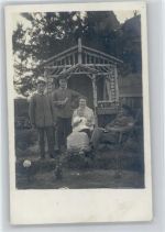 Soldatenfamilie Foto AK Privatfoto (Militär) 1916