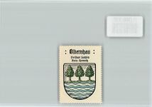 09526 O9330 Olbernhau - Vignette Wappen Kaffee Hag ca 1920-1940