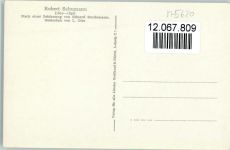 Robert Schumann Zeichnung von Bendemann Schumann, R.