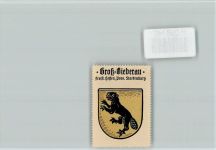 64401 W6101 Groß-Bieberau - Vignette Wappen Kaffee Hag ca 1920-1940