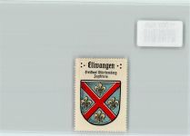 73479 W7090 Ellwangen (Jagst) - Vignette Wappen Kaffee Hag ca 1920-1940