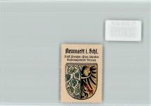 Neumarkt Nowy Targ - Vignette Wappen Kaffee Hag ca 1920-1940