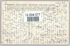 Künstler sign Sperlich - Katzen spielen - Holztruhe - Katze