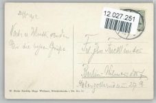 Thüringen - Pfeife - Wanduhr - 1912 AK Trachten Bäuerliches Leben