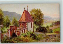 Serie V Nr. 2 - Jansjakob Kapelle Hasemann Künstlerkarte
