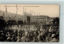 Nice 1924 - La crise des Domestiques AK Karneval