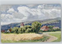 1901 AK Dorf in der Landschaft Splitgerber, A. & F.