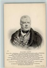 Walter Scott ca 1900 AK Schriftsteller