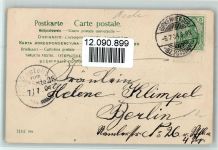 Schöne Frau mit Sonnenschirm - Gedicht 1904 AK Maiglöckchen