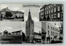 50169 W5014 Kerpen , Rheinl - Krankenhuas St. Vinzenz Haus Neue Siedlung Kirche Kolpinghaus