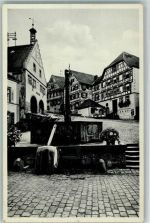 77761 W7622 Schiltach - Marktplatz Brunnen Apotheke
