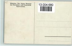 Das Alpine Museum des Alpenvereins in München Alpenverein ca 1915