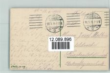 Rehe und Junghirsch am Bach 1916 AK Jagdtier Künstlerkarte