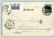 sign A. Moser , Schwarzwaldhäuser - Bauernhaus auf der Sommerau Schwarzwald Maler 1899 Künstlerkarte