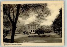W3400 Göttingen , Niedersachs Deutsches Theater 1954 AK Theater