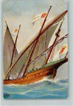 Karte Nr. 222 - Segelschiff Schebecker 18. Jahrh. Marine - Galerie