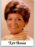 Lys Assia Original Autogramm Schlagersänger