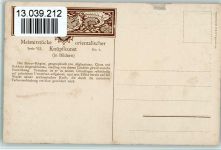 Serie VII Nr. 6 - Meisterstücke orientalischer Knüpfkunst in Bildern AK Teppich
