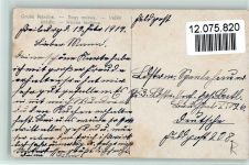 Große Wäsche - Puppe liegt am Boden , Mädchen am Waschtrog Waschfrau 1916 Künstlerkarte