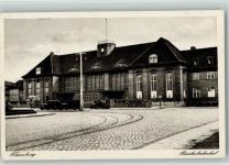 W2390 Flensburg Reichsbahnhof 1933 AK Bahnhof