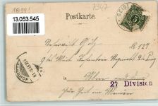 73337 W7347 Bad Überkingen 1899 - Gruss aus - versch. Abbildungen