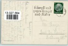 W2390 Flensburg Reichsbahnhof 1933 AK Bahnhof