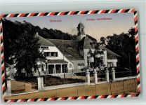 W6600 Brebach-Fechingen Evangel. Gemeindehaus Rahmen in Schwarz-Weiß-Rot Schwarz-Weiß-Rot