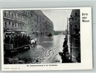 W1000 Berlin Mitte Überschwemmung in der Yorkstraße Hochwasser